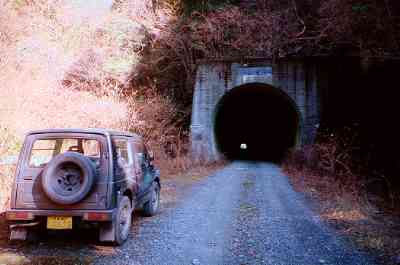 大木屋小石川トンネルの高知県側